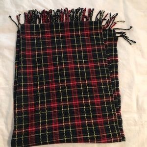 Tartan plaid scarf from JCrew